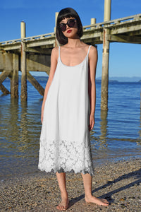 Curate - Comfort Zone Dress - White