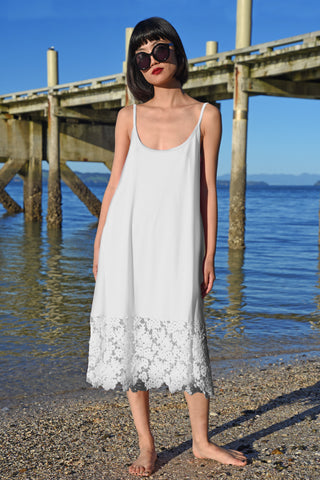 Curate - Comfort Zone Dress - White