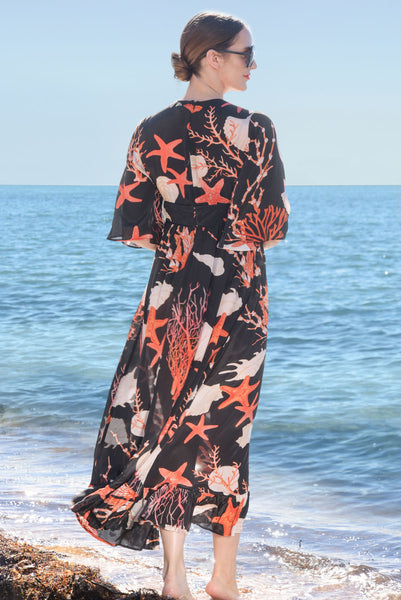 Curate - Feeling Fire Dress - Black Shells