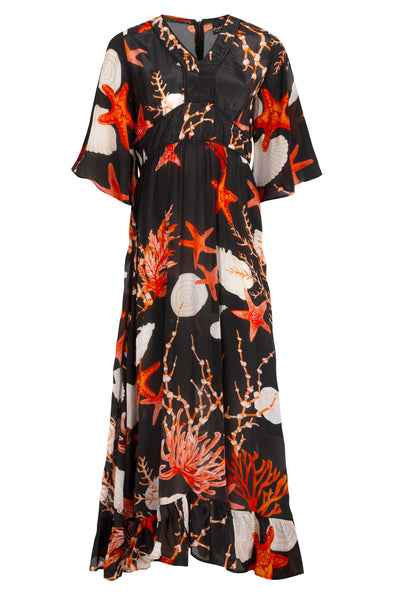Curate - Feeling Fire Dress - Black Shells