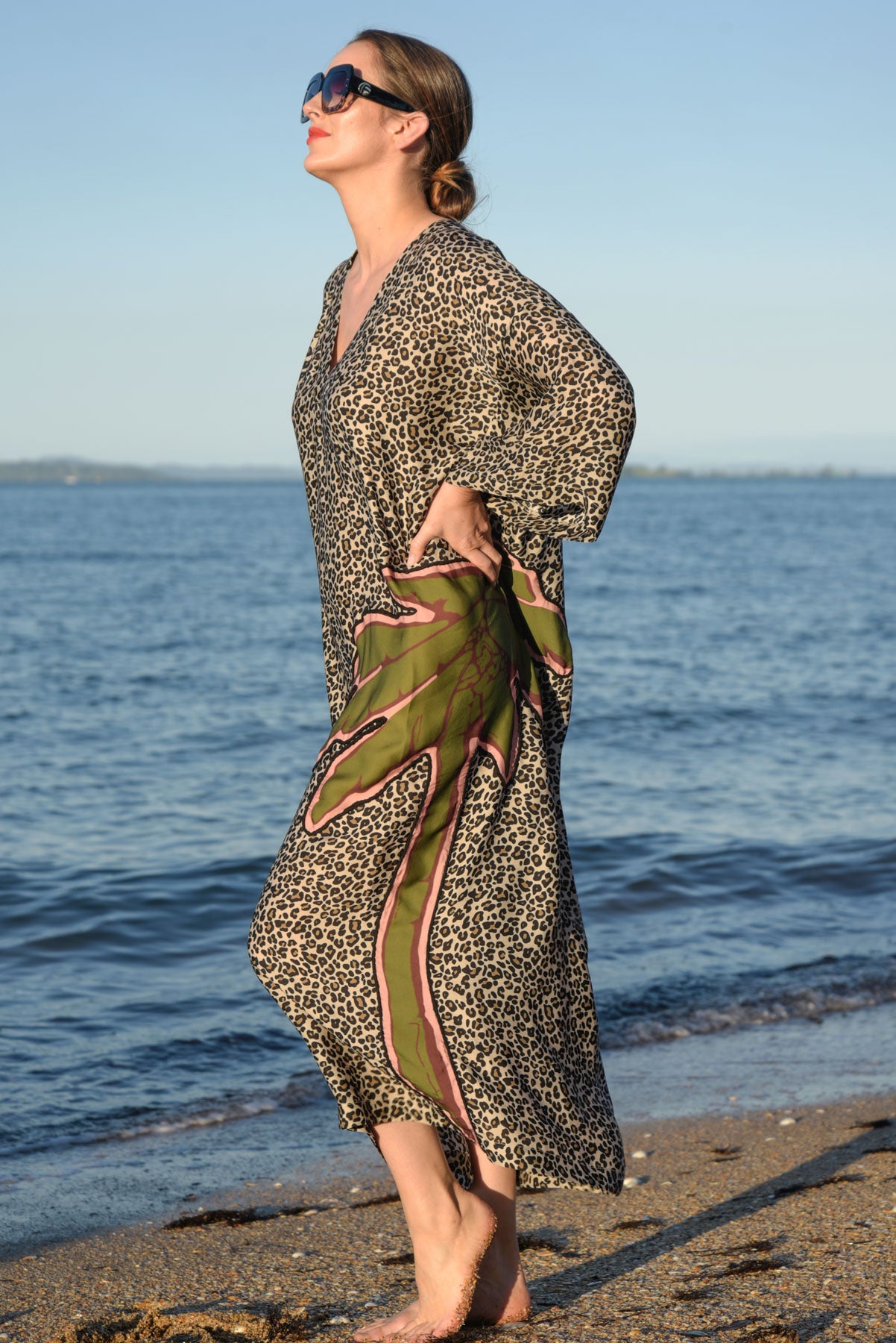 Curate - MAKING IT PURR-FECT Dress - Leopard Palm