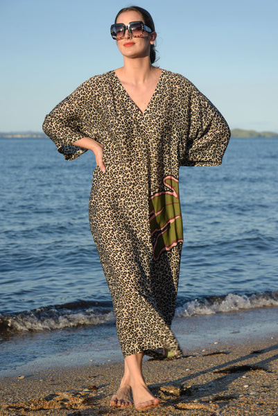 Curate - MAKING IT PURR-FECT Dress - Leopard Palm