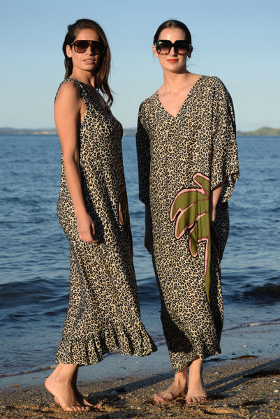 Curate - MAKING IT PURR-FECT Dress - Leopard Palm