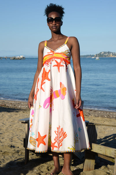 Curate - Good Day Sunshine Dress - White Sun