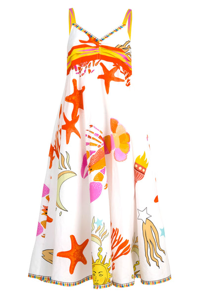 Curate - Good Day Sunshine Dress - White Sun