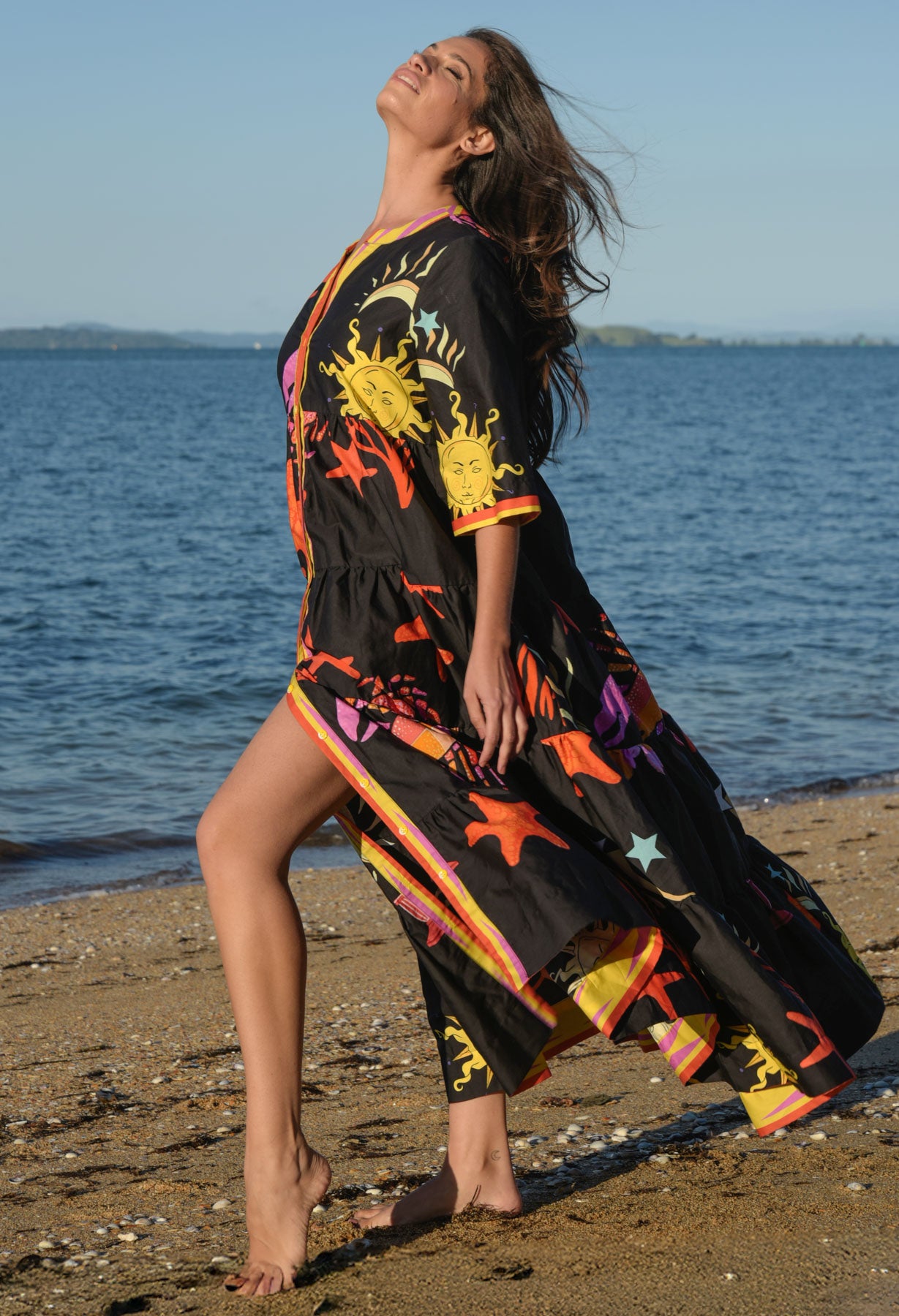 Curate - High and Rising Dress - Black Sun