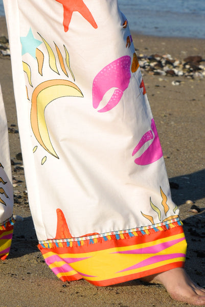 Curate - Stretch A Leg Pant - White Sun