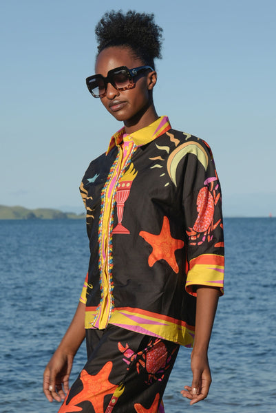 Curate - Under The Sun Shirt - Black Sun