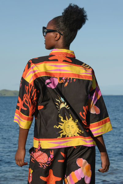 Curate - Under The Sun Shirt - Black Sun