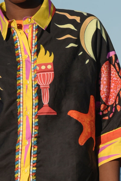 Curate - Under The Sun Shirt - Black Sun