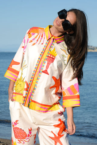 Curate - Under The Sun Shirt - White Sun