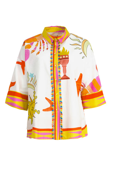 Curate - Under The Sun Shirt - White Sun
