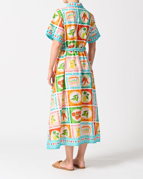 Walnut - Cannes Dress - Ciao Sicily