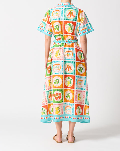 Walnut - Cannes Dress - Ciao Sicily