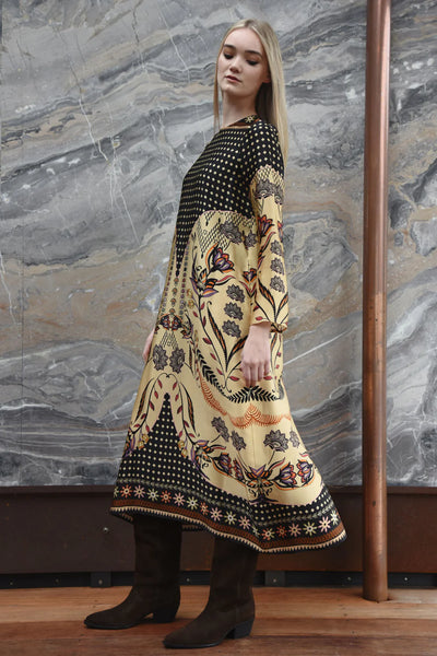 Curate - Charge it to my Room Dress - Border Spot