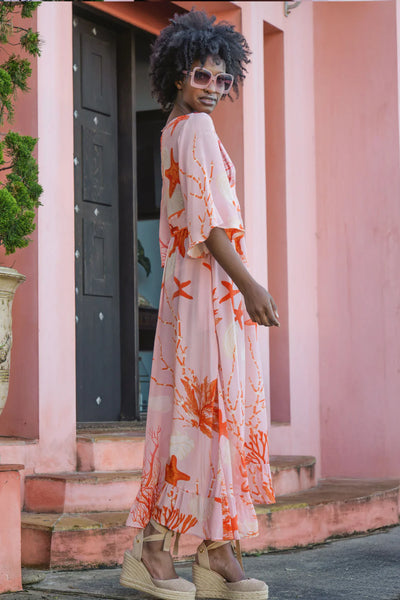 Curate - Feeling Fire Dress - Pink Shells