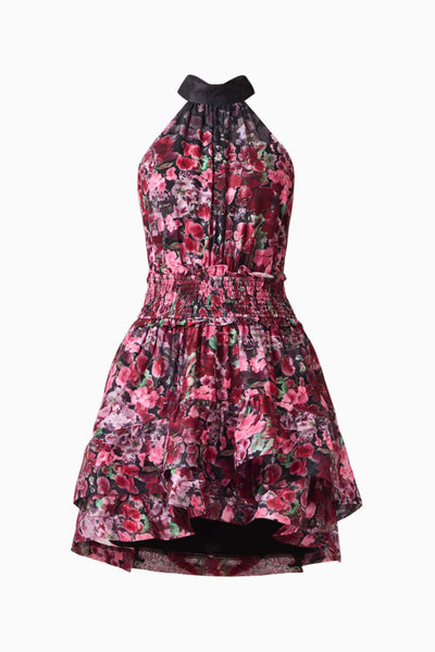 Elliatt - Clementina Halter Neck Fit & Flare Dress - Black