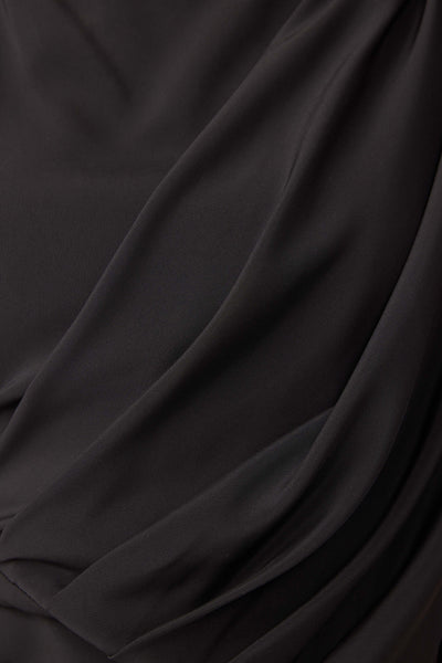 Elliatt - Brigid Asymmetrical Mini Dress - Black