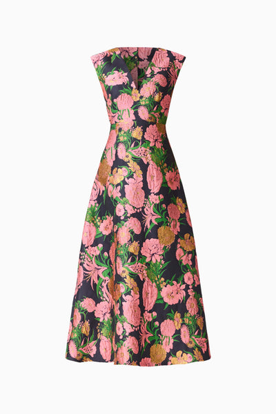 Elliatt - Eclore Maxi Dress - Pink Black Multi
