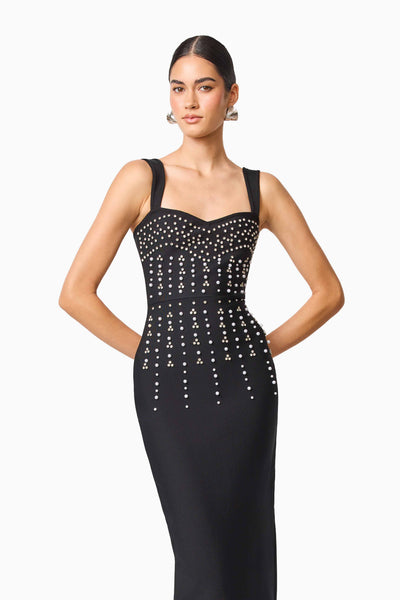 Elliatt - Arianne Column Gown - Black