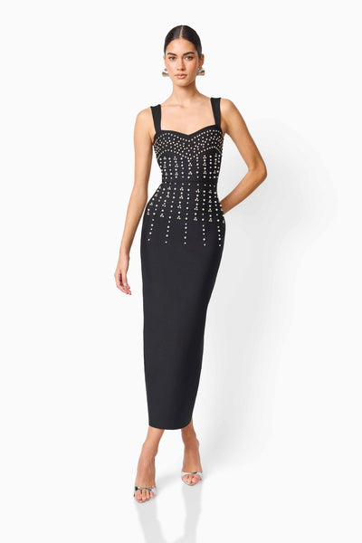 Elliatt - Arianne Column Gown - Black