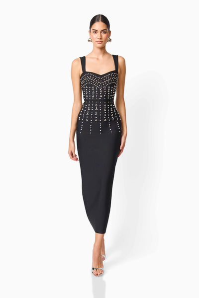 Elliatt - Arianne Column Gown - Black