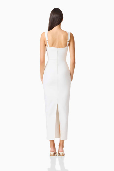 Elliatt - Arianne Column Gown - White