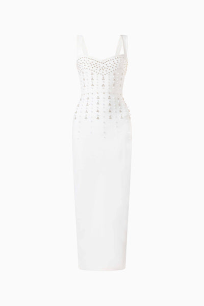 Elliatt - Arianne Column Gown - White