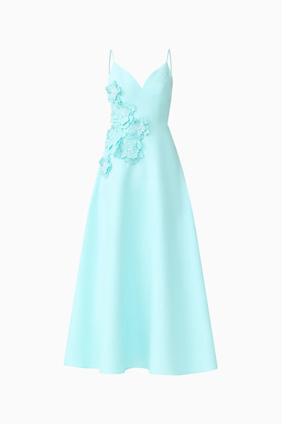 Elliatt - Stella A Line Gown Dress - Aqua Blue