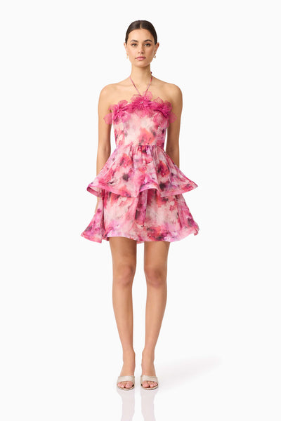 Elliatt - Evalina Mini Dress - Pink Multi