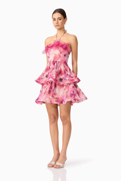Elliatt - Evalina Mini Dress - Pink Multi