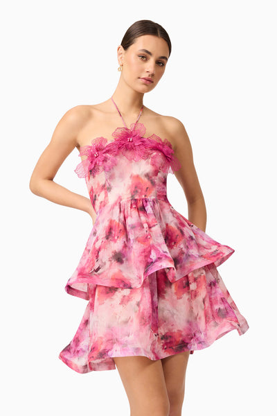 Elliatt - Evalina Mini Dress - Pink Multi