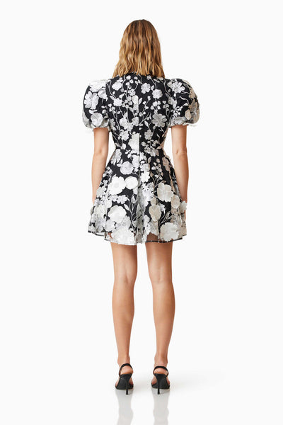 Elliatt - Selene Mini Dress - Black/White