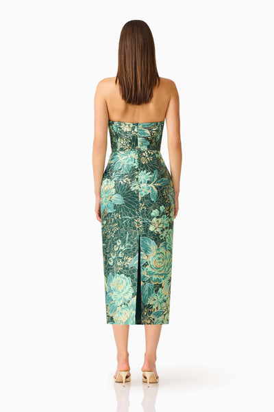 Elliatt - Meliora Midi Dress - Green Multi