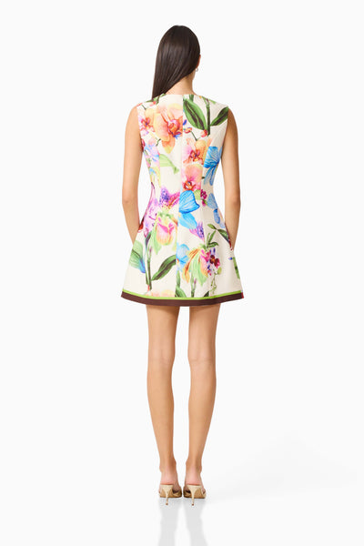 Elliatt - Glinda A-Line Mini Dress - Floral Multi