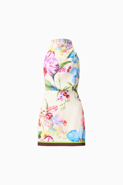 Elliatt - Glinda Halter Mini Dress - Floral Multi