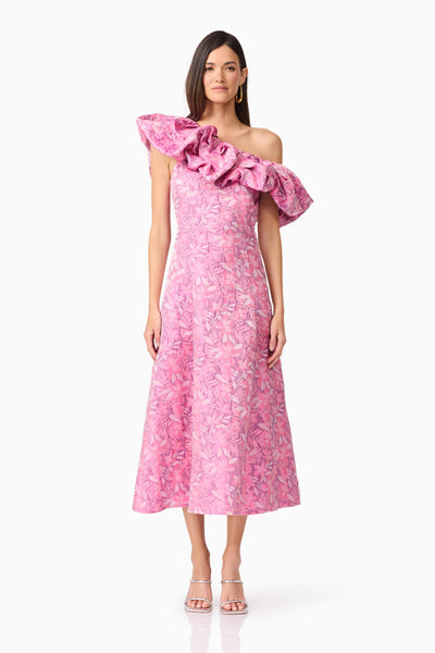 Elliatt - Nadeen Midi Dress - Pink Purple
