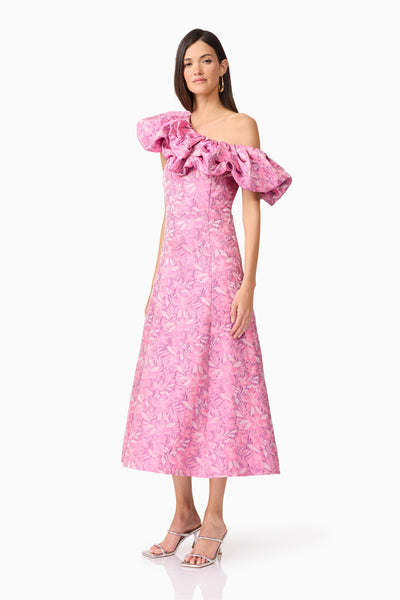 Elliatt - Nadeen Midi Dress - Pink Purple