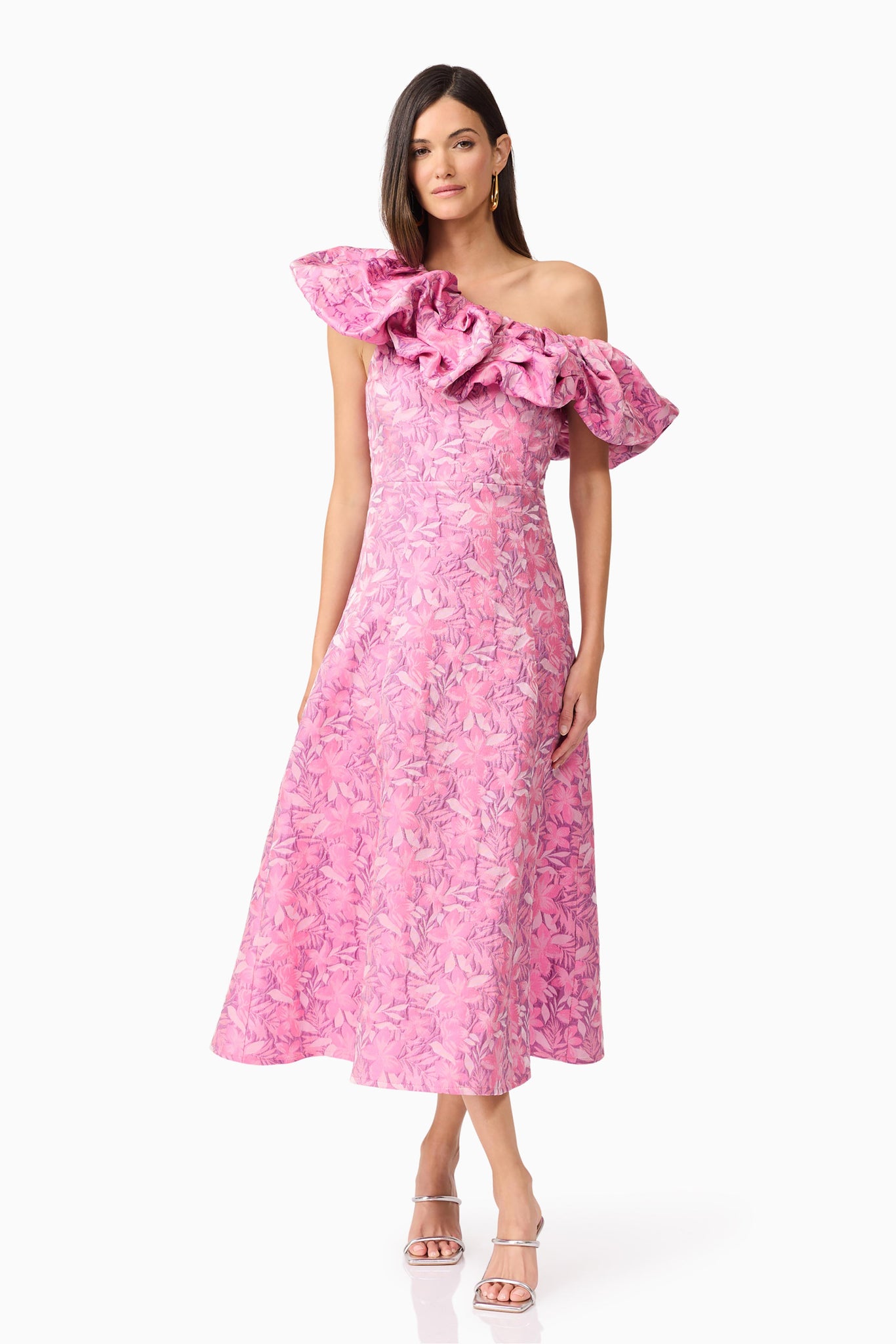 Elliatt - Nadeen Midi Dress - Pink Purple