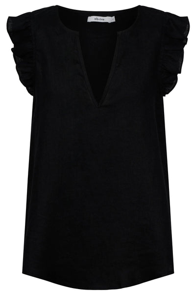 Eb & Ive - Studio Frill Tank - Black