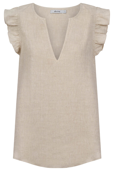 Eb & Ive - Studio Frill Tank - Tusk