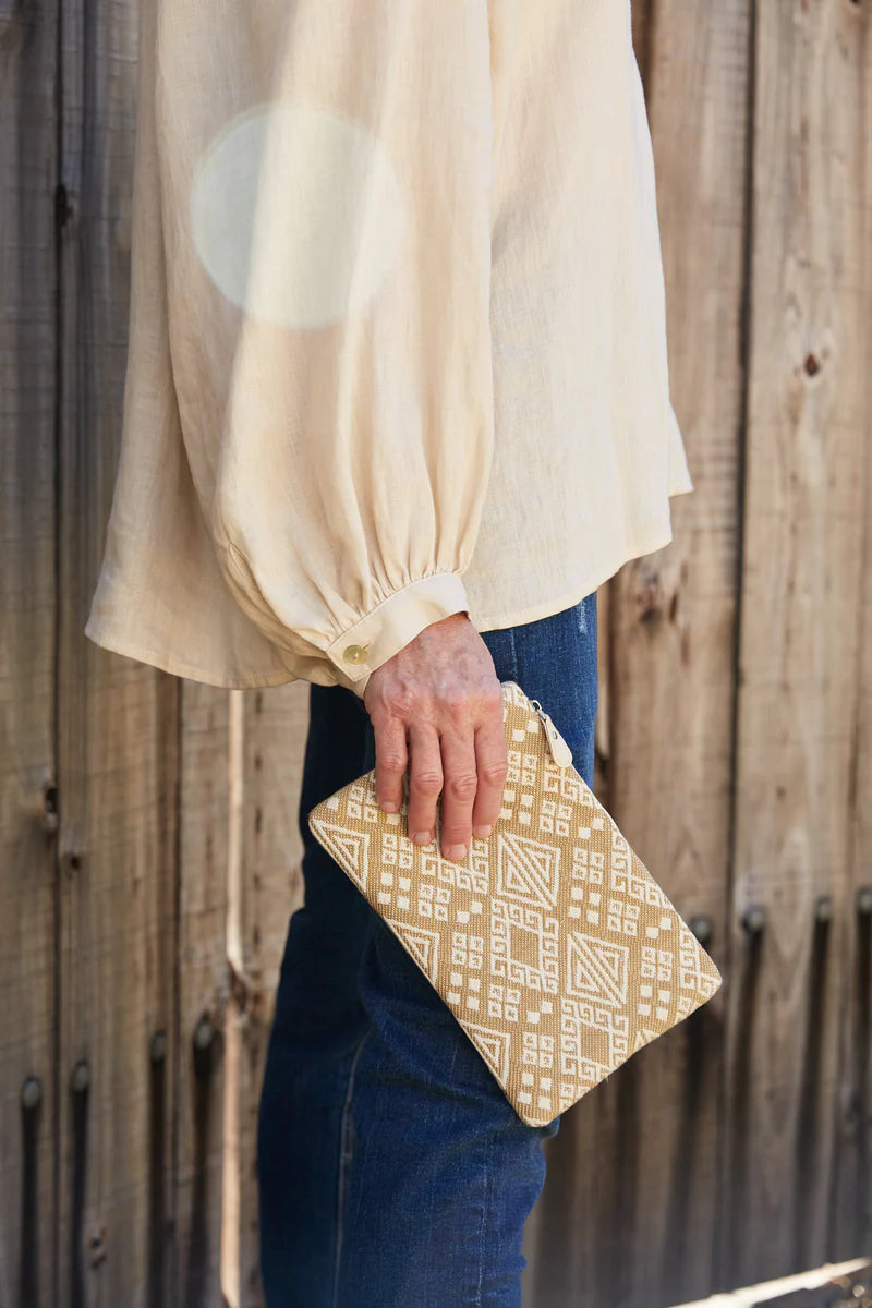 Eb & Ive - Paarl Pouch - 4 Colours Vanilla, Putty, Zenith, Carbon