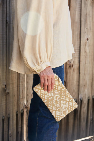 Eb & Ive - Paarl Pouch - 4 Colours Vanilla, Putty, Zenith, Carbon