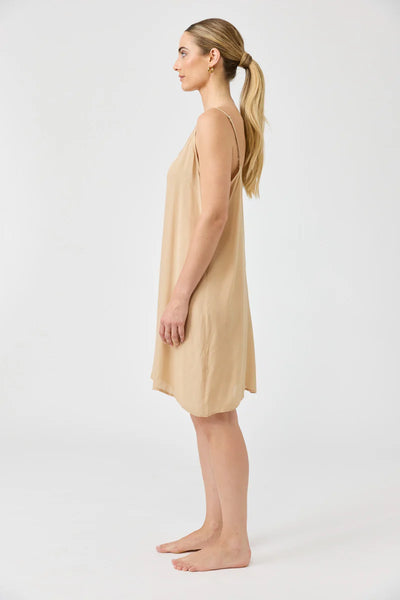 Eb & Ive - Studio Slip Dress - Tusk Nude