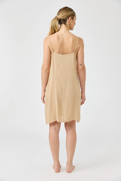 Eb & Ive - Studio Slip Dress - Tusk Nude