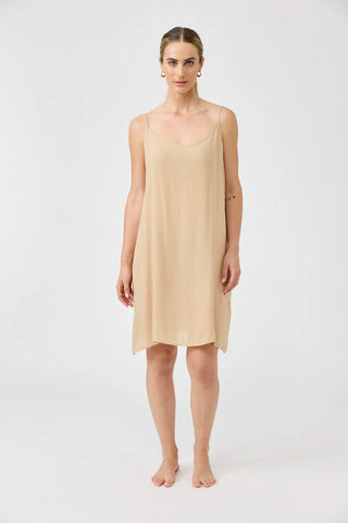 Eb & Ive - Studio Slip Dress - Tusk Nude