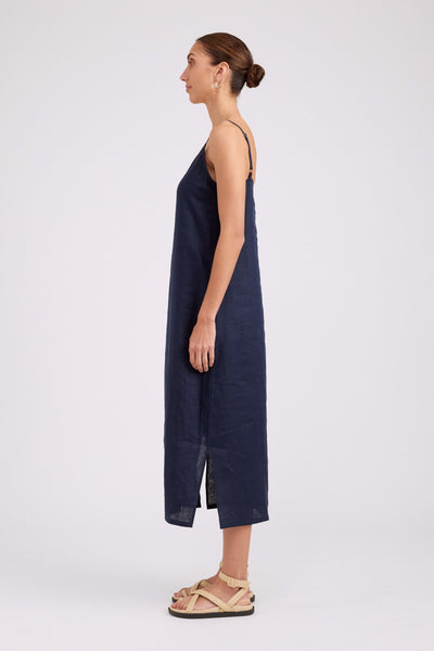 Eb & Ive - Studio Tank Maxi Dress - Navy