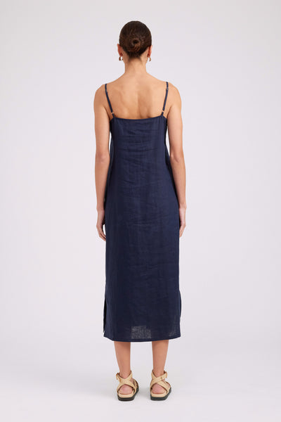 Eb & Ive - Studio Tank Maxi Dress - Navy