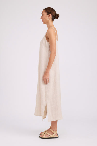 Eb & Ive - Studio Tank Maxi Dress - Tusk