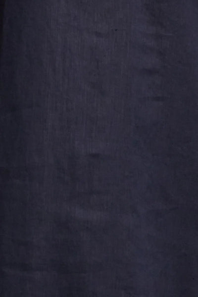 Eb & Ive - Studio Tie Shirt Linen - Navy